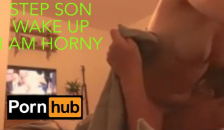 Mom Wakes up Step Son and Rides him and Gets Fucked then Leaves his Room