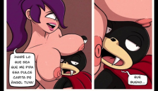 The Beautiful Leela Working as a Whore - Futurama Porn Comic