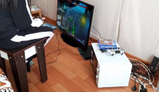 While my Neighbor Plays Console my Girlfriend Licks my Pussy - IkaSmokS