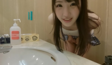 Cute Japanese Idol⑤Exposed Sex in Ordinary Cafe. I Put Toys in her and made her Give me a Blowjob.