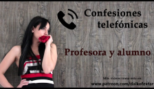 Confesión Telefónica En Español, Una Profesora y Su Alumno.