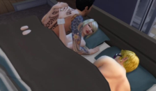 Cheated on her Husband with her Lover right in the same Bed with him | Sex Game