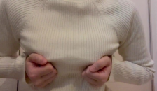 It Feels so Good to Play with my Nipples over my Clothes.