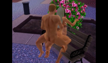 Threesome in the Park. Public Porn | Adult Games - Sex Mods