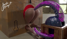3D Tentace Terror - Fuck Machine - Preview