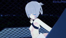 Nazuna Nanakusa and I have Intense Sex on a Rooftop at Night. - Call of the Night POV Hentai