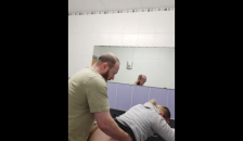 Public Fuck in Shopping Centre Bathroom