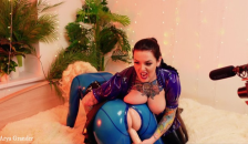 Backstage - behind the Scenes - Latex Rubber Lesbian Porn Making Video Process