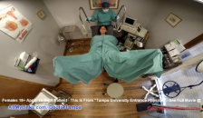 Yesenia Sparkles Gyno Exam Caught on Cameras at Gloved Hands of Doctor Tampa GirlsGoneGynoCom