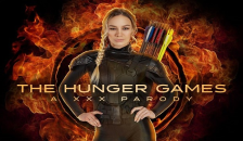 Teen Blonde Katniss Fulfills her Fuck Fantasy HUNGER GAMES a XXX