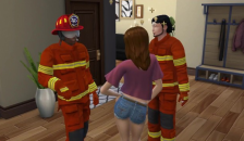Sims 4 - Common Days in the Sims | Thanking these Handsome Firefighters for Saving me