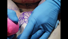 Getting Pussy Tattooed and Fucked
