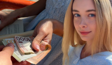 Helped a Needy Student and Fucked her Mere Pennies - Loly Nebel