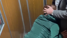 Without Waiting for Home Fucked right in the Elevator