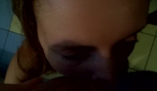 Step Sister Learns to Suck two Cocks