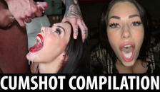 Good Sluts don't Dodge the Cum - SHAIDEN ROGUE FACIAL & CUMSHOT COMPILATION