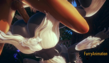Furry Hentai - Fox & Satyr Fuck and Crempie
