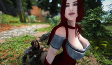 Giant Red Riding Hood (Part 1) - Skyrim Giantess