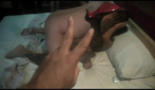 Threesome with my Husband, Friend and they make me Double Penetration