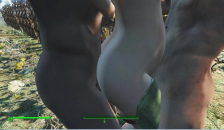 Two Guys Fuck a Pregnant Girl in a Corn Field | Fallout 4 Sex Mod