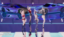 [MMD] BlackPink - Shut down Ahri Seraphine Kaisa Evelynn Sexy Kpop Dance League of Legends KDA