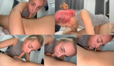 Daddy's Slutty Girl Sucking Cock Gets a Lot of Spit on her Face more on Onlyfans P0rnellia