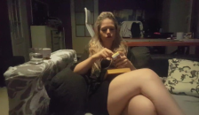 Reading a Book and Smoking Cigarette