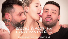 Giulia Confessa Di Voler Scopare Il Nostro Vicino e Io Le Faccio Una Sorpresa! DP SQUIRT FACE FUCK