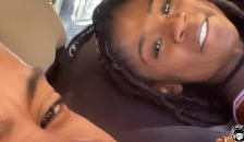 Lil d Picks up Dreadhead Ebony Drives her around for Sex Pt 2