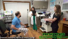 Perverted Podiatrists Mira Monroe & Aria Nicole have Fun with Male Patients Feet @GuysGoneGynoCo