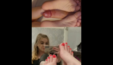 Footjobs of Passion from the Hottest English Girlfriend with the best Feet