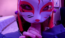 18-year-old Girl Sucks at a Friend's Party