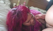 Big Beautiful Ebony MILF Gets Fucked Huge Facial