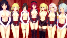 FUCKING THE TRINITY SEVEN 💫 HENTAI UNCENSORED COMPILATION