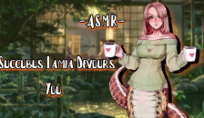 ASMR| [EroticRP] Succubus Lamia Devours you [Binaural/F4M] [EarEatting] [milf]