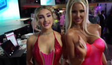 Courtney Taylor and Kenzie Anne at the X3 Expo